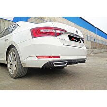 Nam Tuning Skoda Superb Mk3 Difüzör Sport +Egzos Ucu 2015-2019