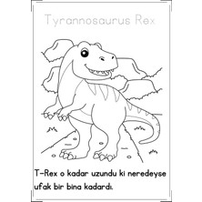 Dinozorlar Dönemi Boyama Kitabı