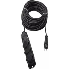 Eraplast Cca Kablolu Üçlü Kauçuk Grup Priz 3 x 1,5 5 mt