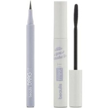 Beaulis Drag It Inkpen Keçe Uçlu Eyeliner + Fake It Maskara