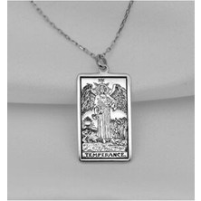 Agai Silver 925 Ayar Gümüş Tarot (The Temperance) Denge Kolye