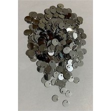 öztürk Yan Delikli Oya, Abiye, Havlu ve Çeyizlik Işleme Plastik Pul. 8MM.20GR. Renk: Gümüş. 750-760 Adet