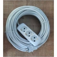 Nas 3x2,5 Ttr Cca Seyyar Uzatma Kablosu 20 mt