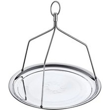 Özburak No:3 Çaycı & Kahveci Tepsisi Askılı Çelik 45 cm