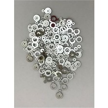 öztürk Oya, Abiye, Halhal, Bileklik, Kolye Vb. Pleksi Metalik Kaplama (Kalın) Plastik El Işleme Pul. 20GR.