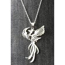 Agai Silver Efsane Ankakuşu Model Gümüş Kolye