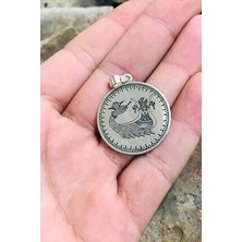 Agai Silver Şahmeran Model Gümüş Kolye