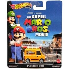 Hot Wheels Premium The Super Mario Bros. Movie Plumber Van HKC19