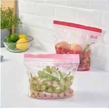 IKEA Istad Kilitlenebilir Buzdolabı Poşeti,kırmızı 50PARÇA 25X24CM 25 ADETTIR.21X19CM 25ADETTIR