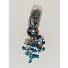 öztürk Oya, Havlu, Abiye ve Halay Mendili El Işleme Taş Görünümlü Yelpaze Plastik Pul. Renk No:1