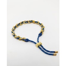 Meks Jewels Gümüş Paracord Bileklik