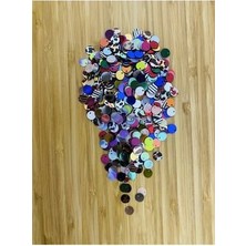 öztürk Yan Delikli Oya, Abiye, Havlu ve Çeyizlik Işleme Pul. 8MM.20GR. Renkli. Tahmini 750-760ADET.