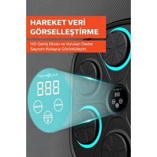 Teknoloji Gelsin Yeni Nesil Kum Torbası Boks Makinesi Bluetooth Hoparlör Rgb Müzikli Genç Yetişkin Eldiven Hediyeli