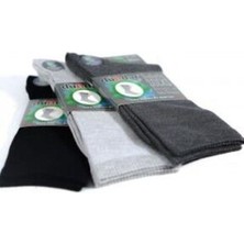 Dündar 3 Adet Erkek Dundar Dıabetık Bambu Çorap