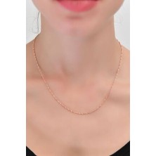 Agai Silver Singapur Zincir Modeli Gümüş Kolye