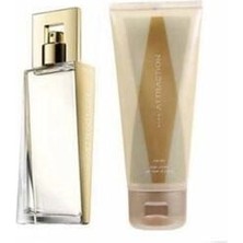Avon Attractıon Kadın Parfüm 50 ml Edp+Vücut Losyonu 2'li Set