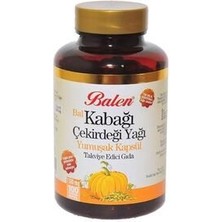 Balen Bal Kabağı Çekirdeği Yağı 1380 mg 100 Yumuşak Kapsül - Doğal Destek
