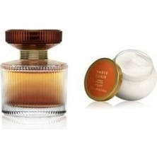 Oriflame Amber Elixir Edp 50 ml Vücut Kremi 250 ml Kadın Parfüm Seti 008681541005932.