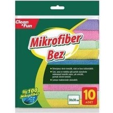 Genel Markalar 10'lu Mikrofiber Temizlik Bezi