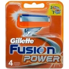 Gillette Fusion Power Yedek Tıraş Bıçağı - 4'lü