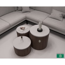 Barisbo Design Salon Orta Sehpa (3 Parça)