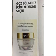 Oriflame Novage Time Restore Göz ve Dudak Kremi