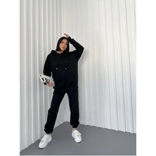 CMZ Collection Kadın Siyah Eşofman Takımı