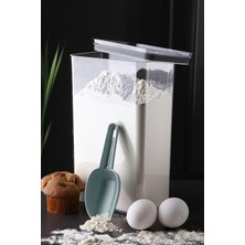 Nandy Home Maxi Boy Dikdörtgen Un Saklama Kabı Sızdırmaz Tasarım ile Çok Amaçlı Kullanım