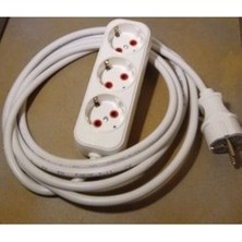 Akım 3lü 3x1.5ttr 5 Metre Uzatma Kablusu