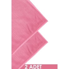 Silver Home Mikrofiber 40X40CM 2li Zor Kir ve Yağ Temizlik Bezi - Pembe