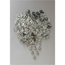 öztürk Oya, Abiye, Halhal, Bileklik, Kolye Vb. Pleksi Metalik Kaplama (Kalın) Plastik El Işleme Pul. 20GR.