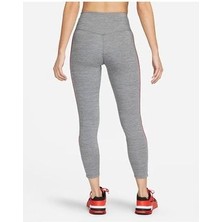 Nike One Normal Belli 7/8 Toparlayıcı Kadın Gri Tayt