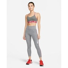 Nike One Normal Belli 7/8 Toparlayıcı Kadın Gri Tayt