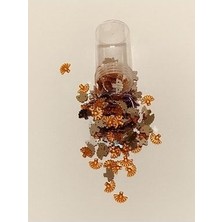 öztürk Oya, Havlu, Abiye ve Halay Mendili El Işleme Taş Görünümlü Yelpaze Plastik Pul. Renk No:6