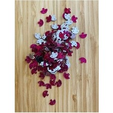 öztürk Oya, Havlu, Abiye ve Halay Mendili El Işleme Taş Görünümlü Yelpaze Plastik Pul. Renk No:5