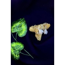 Agai Silver Tomurcuk Model Telkari El Işçiliği Gümüş Küpe