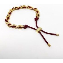 Meks Jewels Gümüş Paracord Bileklik