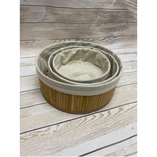 Sepet Deryası Naturel Yuvarlak Bambu Düzenleyici