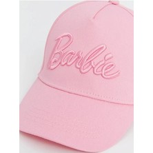 LC Waikiki Barbie Nakışlı Kız Çocuk Kep Şapka