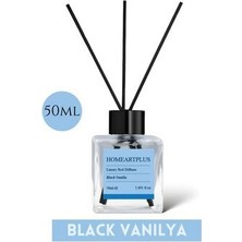 Home Art Plus Vanilya Kokulu Bambu Çubuklu Kare Oda Kokusu 50 ml