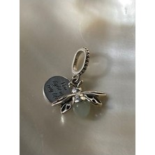 Aurora Jewelry Karanlıkta Parlayan Ateş Böceği Charm