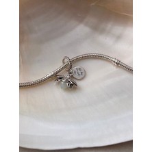 Aurora Jewelry Karanlıkta Parlayan Ateş Böceği Charm