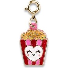 Charm It Gold Glitter Popcorn Charm