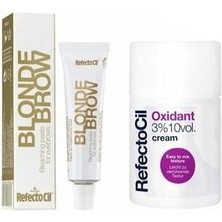 Refectocil Kaş + Kirpik Boyası Sarı Blonde Brow 15 ml + Krem Oksidan 100 Ml.,….g-K Kaş Boyası26