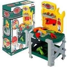 Dede Oyuncak Power Tezgahlı Tamir Çocuk Oyun Seti