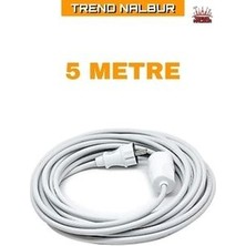 Trend Kablo Uzatma Kablosu 3x1,5 mm Ttr Topraklı Seyyar Kablo