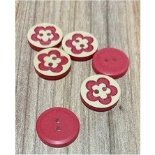 öztürk Papatya Bebe Düğme. 1.5cm 6'lı Paket.