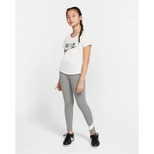 Nike Leggins Çocuk Gri Spor Tayt