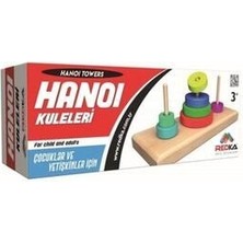 Redka Akıl Oyunları Redka Hanoi Kuleleri Oyunu Eğitici Akıl Zeka Oyunları