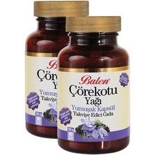 Balen Çörekotu Yağı Yumuşak Kapsül 1380MG*80 2 Adet